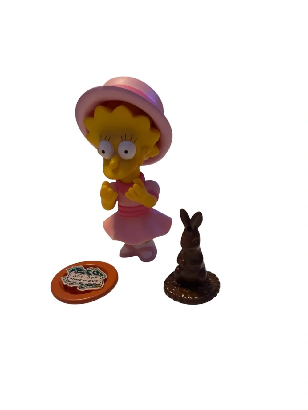 Vintage 2002 Simpsons Sunday Best Lisa Action Figure Playmates Series 9 Complete - Picture 2 of 2